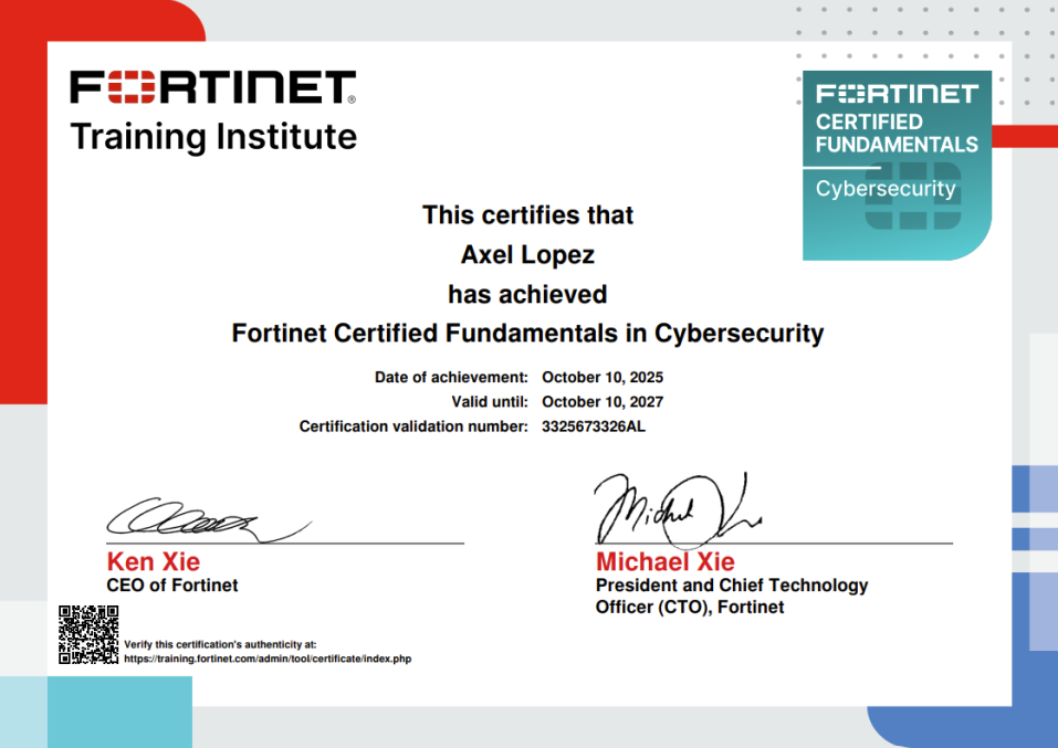 Fortinet Certification
